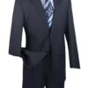 Nola Collection - Regular Fit 2 Piece In Navy -Suit Gold Style Shop 01 VIN 2C900 2 NAVY 15 2