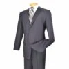 Regular Fit Suit 2 Button 2 Piece In Gray 2 Regular Fit Suit 2 Button 2 Piece In Gray -Suit Gold Style Shop 01 VIN 2TR GRAY 15 2