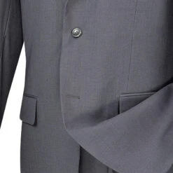 (38R) Regular Fit Suit 2 Button 2 Piece In Gray -Suit Gold Style Shop 01 VIN 2TR GRAY 15 4 169a1fd6 0fcd 4259 b9bc 1b06594583b2