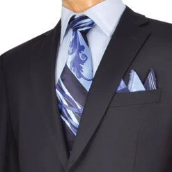 Regular Fit Suit 2 Button 2 Piece In Navy 6 Regular Fit Suit 2 Button 2 Piece In Navy -Suit Gold Style Shop 01 VIN 2TR NAVY 15 4