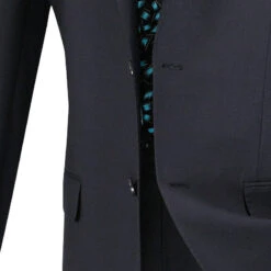 Slim Fit Men's Suit 2 Piece 2 Button In Navy 8 Slim Fit Men's Suit 2 Piece 2 Button In Navy -Suit Gold Style Shop 01 VIN SC900 12 NAVY 15 4