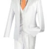 Designed Shiny Sharkskin Suit Ultra Slim Fit 3 Piece In White 1 Designed Shiny Sharkskin Suit Ultra Slim Fit 3 Piece In White -Suit Gold Style Shop 01 VIN USVR 4 WHITE 16 2