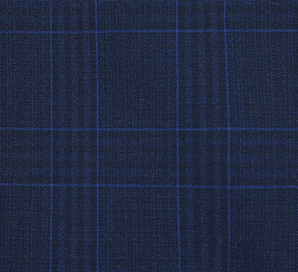 Regular Fit 2 Piece Suit Blue Check 12 Regular Fit 2 Piece Suit Blue Check - Image 10