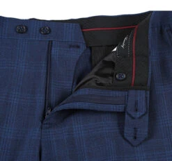 English Laundry 2-Piece Blue Plaid Wool Blend Slim Fit Dress Suit -Suit Gold Style Shop 11 2592x b77e884b b8bf 4a84 81ee 97ccd5918676