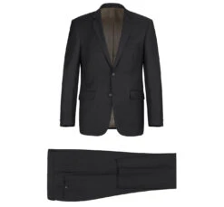 Bevagna Collection - Black 100% Virgin Wool Regular Fit Pick Stitched 2 Piece Suit 17 Bevagna Collection - Black 100% Virgin Wool Regular Fit Pick Stitched 2 Piece Suit -Suit Gold Style Shop 1 2592x 46f18882 9bdb 4d4e aa19 fd9ebee00269