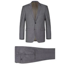Bevagna Collection - Gray 100% Virgin Wool Regular Fit Pick Stitched 2 Piece Suit 15 Bevagna Collection - Gray 100% Virgin Wool Regular Fit Pick Stitched 2 Piece Suit -Suit Gold Style Shop 1 2592x fa200845 0695 4f00 b95b 06230a978bd8