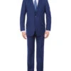 Vanderbilt Collection- Classic 2 Piece Suit 2 Buttons Regular Fit In Blue -Suit Gold Style Shop 1 a18b1a7f a217 4b3a 9405 73e2712cc7cb