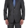 (40S) Slim Fit 2 Piece Suit 2 Buttons In Charcoal Gray -Suit Gold Style Shop 202 1 6ac140df 0566 4ef6 8ff3 eb6b425669cc