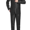Black Slim Fit Sharkskin Italian Styled 2 Piece Suit -Suit Gold Style Shop 207 1 2 b17e8542 9013 43af 81a1 374bd1252867