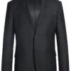 Wool Blend Slim Fit Suit 2 Piece Suit 2 Button In Charcoal -Suit Gold Style Shop 2 1