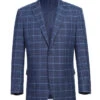 Classic Regular Fit Blazer Windowpane Pattern In Blue -Suit Gold Style Shop 2 2592x 8d26eee9 e75f 4e67 9ab4 9f54800f5c87