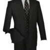 (44L) Regular Fit Suit 2 Button 2 Piece In Black -Suit Gold Style Shop 2tr black c8b18e2c ba22 4d2f af42 33e13509f2e0