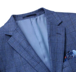 Slim Fit Blazer Summer Blue Linen Sport Coat -Suit Gold Style Shop 3 2592x 27609248 18b5 4a1f 8783 ad0e5a30e1c2