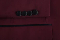 Burgundy 2 Piece Tuxedo Shawl Lapel Slim Fit -Suit Gold Style Shop 4Z8A0955s