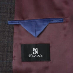 Wool Blend Regular Fit Checked Blazer In Brown -Suit Gold Style Shop 4Z8A2056 1944x cbcac334 b9cf 4d19 a4c0 e189e52cef43