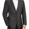 100% Wool Regular Fit 2 Button Blazer Glen Plaid In Brown -Suit Gold Style Shop 4Z8A4095 s