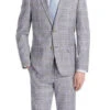 Gerace Collection - 2 Piece Glen Plaid Slim Fit Suit In Gray 1 Gerace Collection - 2 Piece Glen Plaid Slim Fit Suit In Gray -Suit Gold Style Shop 4Z8A5489s