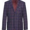 (48S) Slim Fit Blazer Glen Plaid In Blue 1 (48S) Slim Fit Blazer Glen Plaid In Blue -Suit Gold Style Shop 4Z8A6828 s 94d99a25 a3a5 456a 86ae 5e644a4809bf
