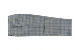 100% Wool Regular Fit 2 Piece Windowpane Dress Suit In Gray -Suit Gold Style Shop 4Z8A7587