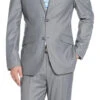 Performance Stretch Suit 2 Piece Slim Fit In Gray -Suit Gold Style Shop 4Z8A9426 ae s