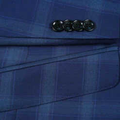 Classic Wool Regular Fit 2 Piece Checked Dress Suit In Blue -Suit Gold Style Shop 4Z8A9758 1944x 67eed2f8 ab82 48d0 9f98 8e9e44e39df1