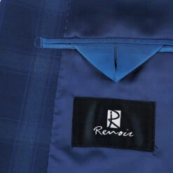 Classic Wool Regular Fit 2 Piece Checked Dress Suit In Blue -Suit Gold Style Shop 4Z8A9760 1944x 0d2f982f 30bd 4a93 bba4 e51a8da70c70