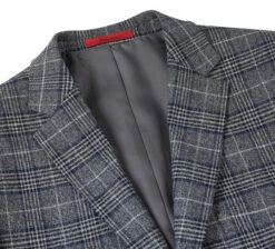 Classic Regular Fit Blazer Windowpane Pattern In Gray -Suit Gold Style Shop 4 2592x 6c2b5c21 00af 4532 b1fe cb65053123a5