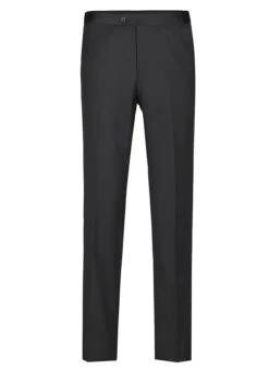 Classic Black Regular Fit 100% Wool Tuxedo Suit -Suit Gold Style Shop 508 1 CLASSICRIBBON3