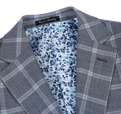 English Laundry 2-Piece Gray Plaid Wool Blend Slim Fit Suit -Suit Gold Style Shop 5 2592x bfb4c3b8 77da 4be8 bc19 f83ed817a0e3