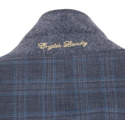 English Laundry 2-Piece Gray Plaid Wool Blend Slim Fit Dress Suit -Suit Gold Style Shop 5 2592x fe7198b9 0c0b 4dde bda8 93329ea99b34