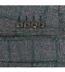 Wool Blend Plaid Pattern Regular Fit 2 Button Blazer In Grayish Brown 9 Wool Blend Plaid Pattern Regular Fit 2 Button Blazer In Grayish Brown -Suit Gold Style Shop 5 a473e73d ccd6 43af b4fd d62e0ede56c6
