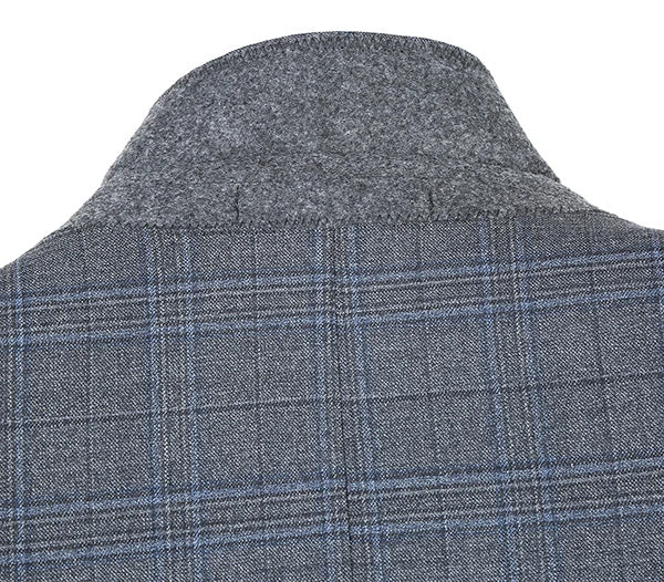 Classic Regular Fit 2 Piece Wool Blend Stretch Suit In Gray 7 Classic Regular Fit 2 Piece Wool Blend Stretch Suit In Gray - Image 5