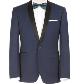 (38L) Blue 2 Piece Tuxedo Shawl Lapel Slim Fit -Suit Gold Style Shop 68673539953290500s b81c989e 7dea 4218 acff ac71bd1bd61e