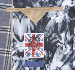 English Laundry Slim Fit Dimgray With White Check Suit -Suit Gold Style Shop 72 60 001 6