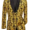 Gold Regular Fit Embossed Damask Print Velvet Jacket Shawl Lapel 1 Gold Regular Fit Embossed Damask Print Velvet Jacket Shawl Lapel -Suit Gold Style Shop BF 3Gold 800x 7a3b0dfe 569e 4a95 89d3 76d08914e022