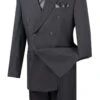 Ramses Collection - Double Breasted Suit 2 Piece Regular Fit In Dark Heather Gray -Suit Gold Style Shop DC900 1 Heather Gray 1024x f7ec9009 aefa 4c0d 833a 0709db5966e2