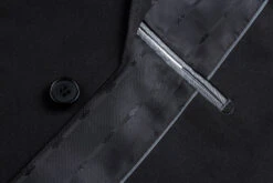 Black 2 Piece Tuxedo Shawl Lapel Slim Fit 11 Black 2 Piece Tuxedo Shawl Lapel Slim Fit -Suit Gold Style Shop IMG 5690s