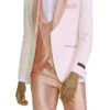 Rose Gold Pink Slim Fit Tuxedo 4 Piece With Satin Shawl Collar Beveled Designed Vest -Suit Gold Style Shop M297SK 02 new 1024x 800x1117 7d02f325 a6f6 472d 8af6 eee7d8871547