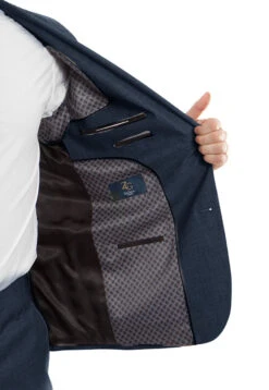 (46R) Arezzo Collection - 100% Wool Suit Modern Fit Italian Style 2 Piece In Indigo 7 (46R) Arezzo Collection - 100% Wool Suit Modern Fit Italian Style 2 Piece In Indigo -Suit Gold Style Shop MW246 04 Open d3fc5d28 e6f3 4195 97ab da9cf9d945ba