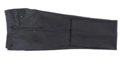 Half Canvas Wool Dress Suit Regular Fit 2 Piece In Black -Suit Gold Style Shop RHC100 1 2