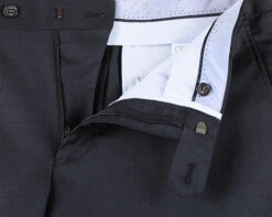 Half Canvas Wool Dress Suit Regular Fit 2 Piece In Charcoal -Suit Gold Style Shop RHC100 3 9