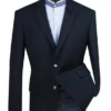 Regular Fit Blazer 2 Button In Navy -Suit Gold Style Shop b tr navy