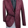 (M) Burgundy Slim Fit Blazer Floral Pattern 2 Button With Shawl Lapel -Suit Gold Style Shop bsf 10 burgundy s efe792e0 bffe 4d92 938a f3f6758fbbc5