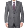 (44R) Gray 100% Virgin Wool Slim Fit Pick Stitch 2 Piece Suit 2 Button 1 (44R) Gray 100% Virgin Wool Slim Fit Pick Stitch 2 Piece Suit 2 Button -Suit Gold Style Shop c508 3 921bad43 6934 4d82 95c8 1c9fa442cf99