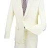 Ivory Slim Fit Men's 2 Piece Business Suit 2 Button -Suit Gold Style Shop s 2pp ivory