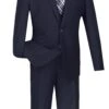 Slim Fit Suit 3 Piece 2 Button In Navy -Suit Gold Style Shop sv2900 navy